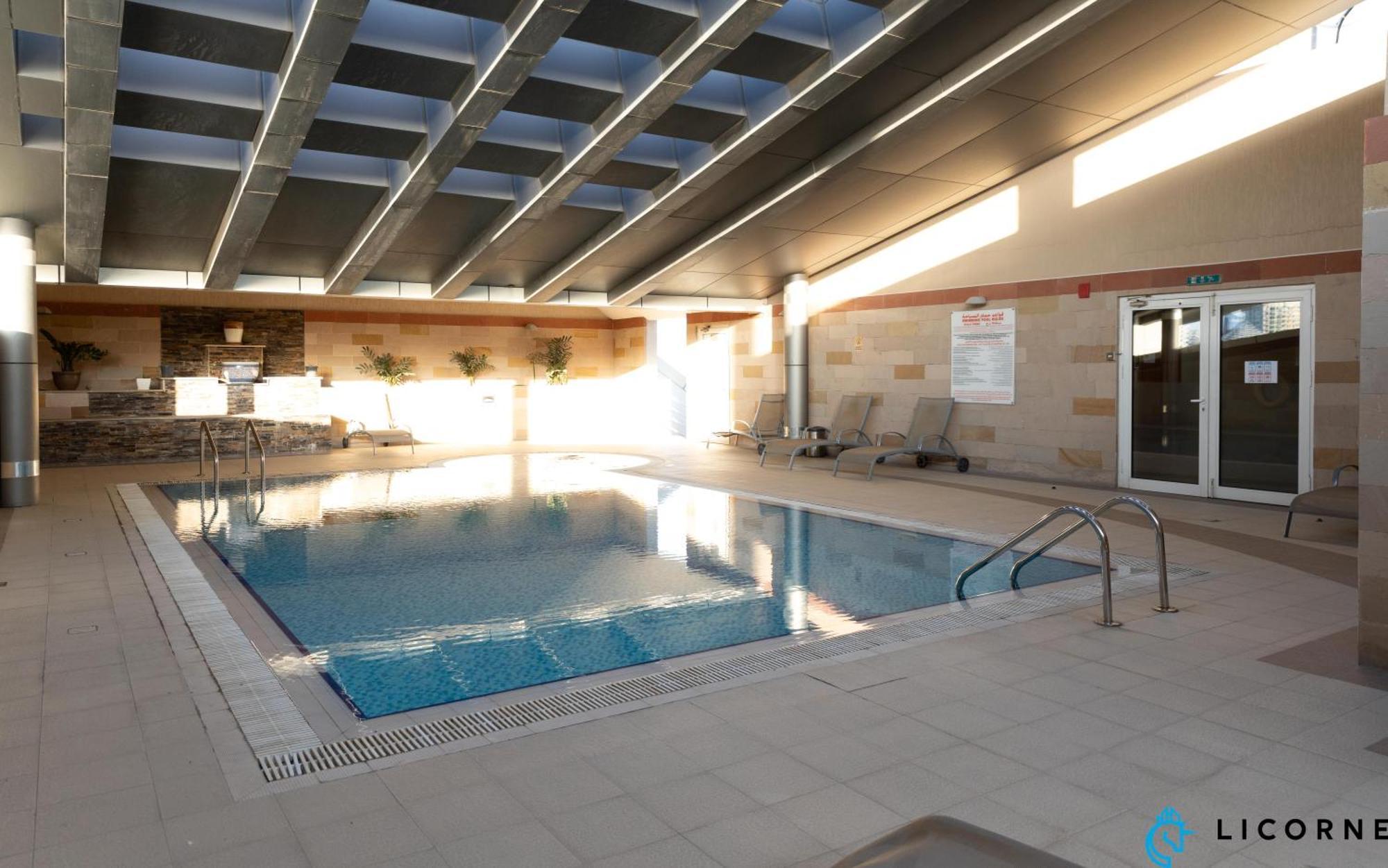 Prime Spacious 2 Bedroom Apt, Burj Khalifa & Canal View - Scala Tower Apartment Dubai